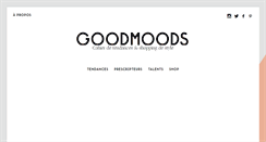 Desktop Screenshot of goodmoods.com